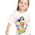 thumbnail image 6 of DC Comics Toddler Girls' Wonder Woman Graphic Tee with Short Sleeves, Sizes 12M-5T, 6 of 6