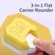 thumbnail image 4 of KW-trio 3-in-1 Corner Trimmer Puncher Cutter para bolsa de laminación de papel fotográfico de tarjet Tomshoo  Morado, 4 of 7