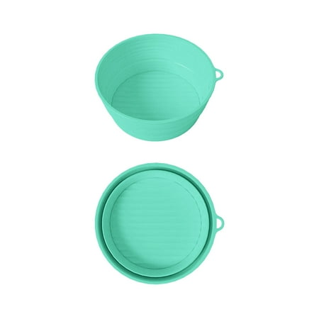 

Top Discount! FNGZ Bread Silicone Fermentation Basket Blue (Round) Kitchen Fork Bakeware a Bread Silicone Fermentation Basket