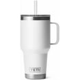 thumbnail image 4 of YETI Rambler Tasse à Paille 35 oz, Isolée sous Vide, Acier Inoxydable, Blanc, 4 of 8
