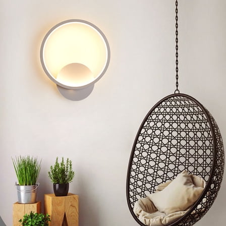 LEORX living room wall lights Wall Lamp Acrylic Simple Design Decoration for Decorators 1Set Warm Light