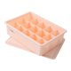 thumbnail image 5 of Caja de almacenamiento para calcetines, ropa interior, armario, organizador de ropa, cajón portátil Rosa 15 rejillas, 5 of 7