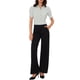 thumbnail image 2 of INSPIRAR CHIC Camiseta de Trabajo de Manga Corta para Mujeres, Body de Botones de Una Pieza, Talla M, Gris Claro, 2 of 6