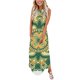 thumbnail image 1 of Ichuanyi liquidación mujer casual en v-copa sin mangas impresión chaleco suelto vestido maxi vestido largo+bolsillo ICHUANYI WER202308210973, 1 of 5