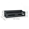 thumbnail image 6 of sunsanly 1/2 Pcs Magnetic Spice Storage Rack for Refrigerator Door Strong Magnet No Drilling Anti-slip Great Load Bearing Kitchen Microwave Oven Side Organizer Shelf, 6 of 8