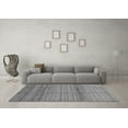 thumbnail image 3 of Ahgly Company Indoor Square Abstract Gray Modern Area Rugs, 7' Square, 3 of 4