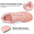 thumbnail image 4 of Ecetana Walking Shoes for Women Breathable Mesh Athletic Shoes Comfortable Running Sneakers, 4 of 7