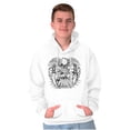thumbnail image 5 of Bald Eagle Traditional American Hoodie Sweatshirt Women Men Brisco Brands S, 5 of 6