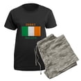 thumbnail image 5 of CafePress - Derry Ireland Women's Dark Pajamas - Women's Short Sleeve Print T-Shirt and Pants Dark Cotton Pajama Set, 5 of 7