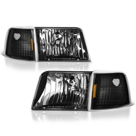 Side Marker Corner (VIPMOTOZ OE-Style Headlight & Corner Side Marker Lamp Assembly For 1993-1997 Ford Ranger, Driver & Passenger)
