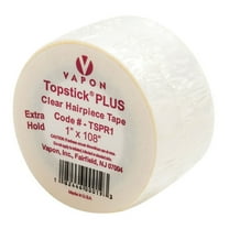 Vapon Tape Topstick Plus ,Clear Double-Sided Wig Adhesive Tape 1" x 108" Roll.