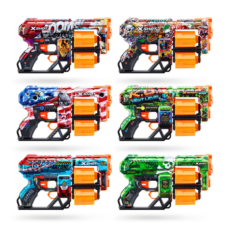 X-Shot Skins Dread Dart Blaster 2 Pack