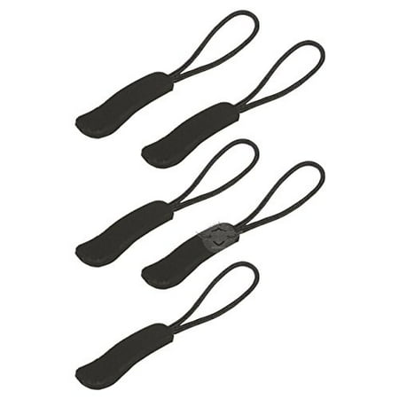 - Tru-Spec 5S Insert Zipper Pulls Nylon, Black, 6167000
