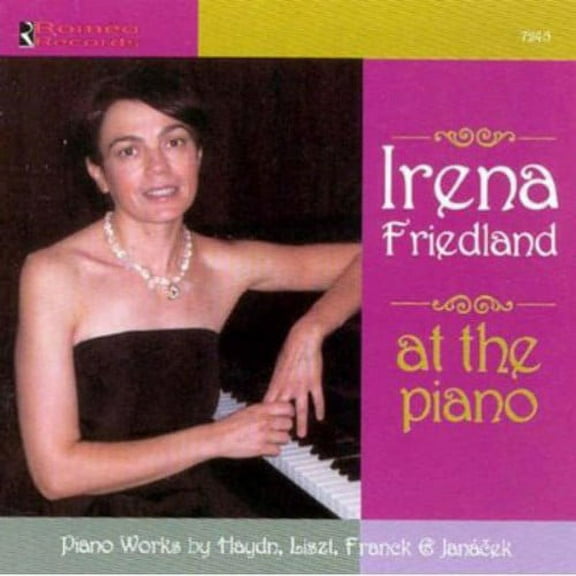 Irena Friedland at the Piano