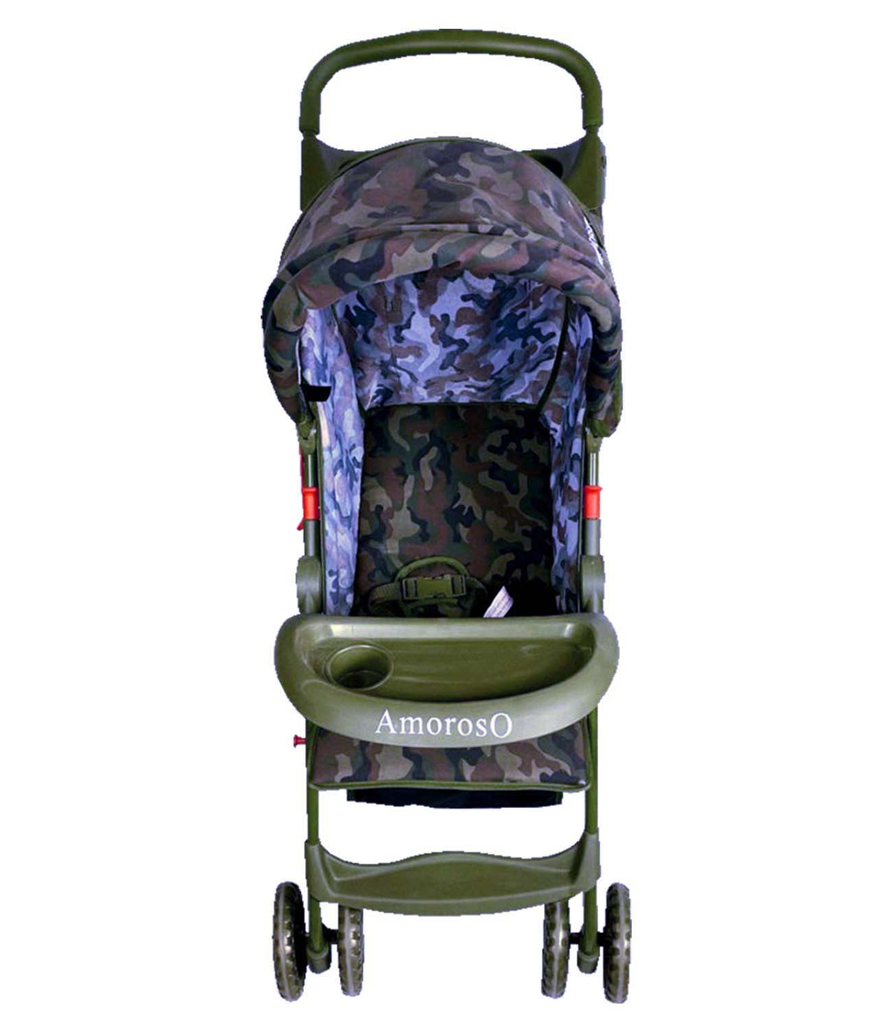Lightweight Umbrella Stroller with Cup Holder, Army