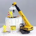 thumbnail image 4 of Engineering Vehicle Model Adjustable Long Arms Retractable Sling Miniature Plastic Model Ornament Simulation Children Inertial Construction Truck Toy Birthday Gift, 4 of 8