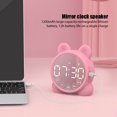 thumbnail image 3 of Bluetooth Reloj Despertador Niños Altavoz Color Caramelo Mini Inalámbrico Estéreo Envolvente Caja De Sonido Digital Pantalla, 3 of 4