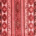 thumbnail image 1 of Ahgly Company Machine Washable Indoor Square Oriental Red Modern Area Rugs, 4' Square, 1 of 4