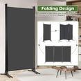 thumbnail image 5 of Dkelincs 3 Panels Room Divider Folding Room Partition Privacy Screen Portable Freestanding Room for Home Office, Gray, 5 of 7