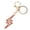 Red, variant on Rhinestone Lightning Keychain Cute Zinc Alloy Sparkling Key Chain Pendant for Wallet Handbags, Exquisite Metal Fashion Car Keyring Accessories for Men Women, Gift Choice, Red (4.72 inches)
