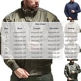 thumbnail image 4 of XUNKUSGA Men Padded Flight Bomber Jacket Windproof Warm Stand Collar Zip Up Military Jackets for Men with Multi Zip Pocket Classic Casual Cold Weather Coat for Men Navy M, 4 of 6