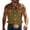 Khaki, variant on Western Sleeveless Shirts for Men Plus Size Collared Button down Tank Tops Cowboys Fashion Casual Tops Navy L