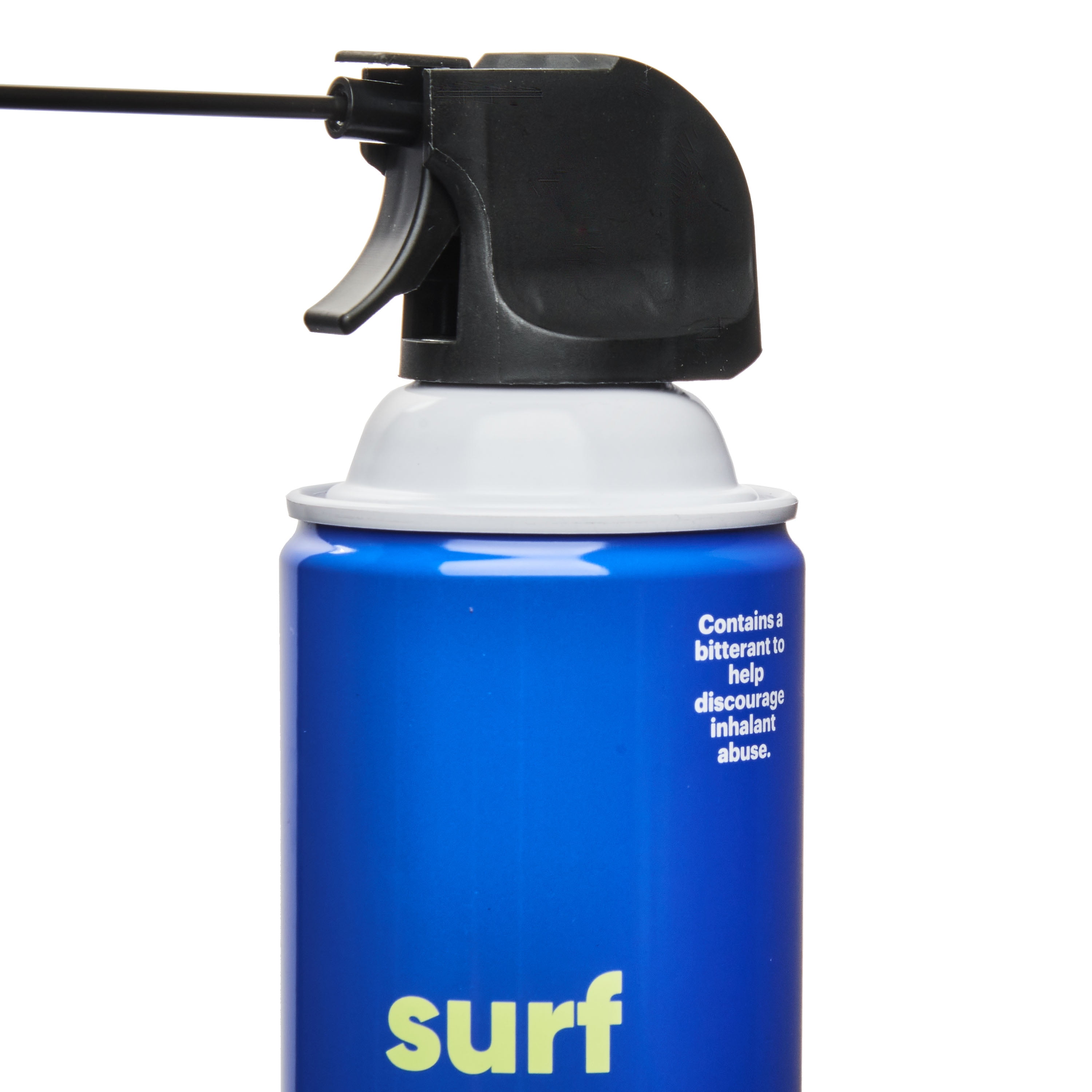 onn. Electronics Duster Compressed Gas Cleaner, 10 oz, 4-Pack, length 2.56, width 10.31, height 8.39 inches
