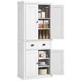 thumbnail image 1 of HOMCOM Garde-Manger de Cuisine 72 Pouces, Armoire de Rangement Autoportante avec Tiroir, Blanc, 1 of 10
