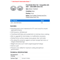 thumbnail image 2 of Front Brake Rotor Set - Compatible with 2001 - 2006 BMW 325Ci E46 2002 2003 2004 2005, 2 of 2