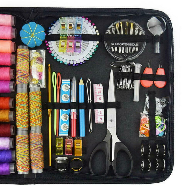 170PCS Sewing Kit for Adults, Kids, Beginners, Travel Needle and