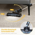 thumbnail image 2 of Cordless Vacuum Cleaner with Flexible Steering & Extendable Pole, Lightweight Wireless Rechargeable Upright Vacuum with LED Light & Wall Mount for Hardwood Floors & Carpet, 2 of 10