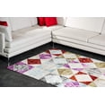 thumbnail image 4 of JV Home Patchwork Geometric | Oriental Area Rug, 4 of 6