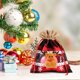 thumbnail image 1 of Xihbxyly Iniciar Sesión En Mi Cuenta Adornos Navideños Nochebuena Bolsa de Dulces Navideñas Bolso de Mano Bolsa de Regalo Navideña Transparente Decoración, 1 of 4