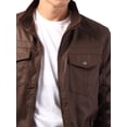 thumbnail image 3 of Ma Croix Mens Classic Motorcycle Winter Biker PU Leather Jacket S-XL, 3 of 6