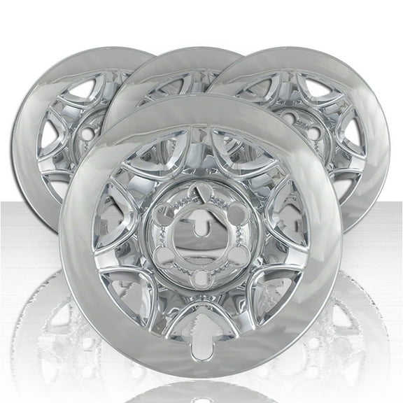 Set of Four 17' Wheel Skin Covers for Chevy Silverado 1500 w/Steel Wheel