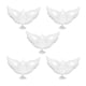 thumbnail image 1 of RomaMX 5 piezas Globos de paloma Forma de paloma blanca de la paz Globos de aluminio Globos de fiesta Accesorios de fotos para decoración de fiesta de cumpleaños de boda Decoración, 1 of 8