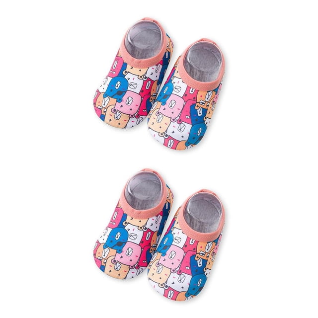 Toystoory 1 par de zapatillas de agua para niños, suela de silicona antideslizante portátil, zapatos de natación para el hogar, surf, pesca, Type14 NO14