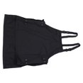 thumbnail image 4 of Delantal De Café, Delantal De Cocina Cómodo De Poliéster Negro, Correa Ajustable, Lavable Para, 4 of 6