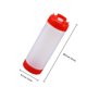 thumbnail image 2 of AURARMLET Para Salsa De Plástico Roja Con Dos Boquillas Para Almacenamiento Y Uso Repetido, 2 of 8