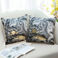 thumbnail image 2 of Decorative Pillow Covers Cases, GREAGLE 2- Pack Soft Cotton Throw Cushion Covers for Living Room Couch Bed Sofa Chair Home Decor Decorations, 18 x 18 inch / 45 x 45 cm, 2 of 6