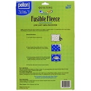 Pellon 987F Fusible Fleece Fabric Interfacing, White 22 x 36 Precut