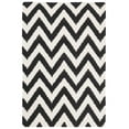 thumbnail image 2 of Safavieh Dhurries Bentley Geometric Area Rug, Black/Ivory, 2'6" x 4', 2 of 8