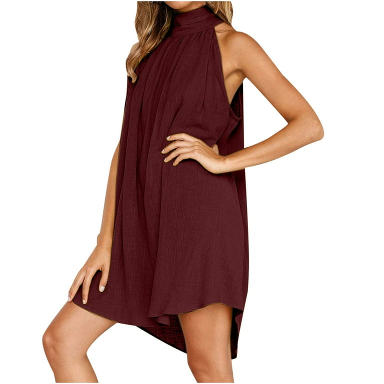 summer loose fitting linen tunic dress 4308 summer loose fitting linen tunic dress 4308
