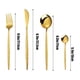 thumbnail image 3 of Aparatos de cocina, Accesorios de cocina, Utensilios de cocina, Herramientas de cocina, Cuchillo, Tenedor y Cuchara de acero inoxidable, Cubiertos de 30 piezas, Juego de cuchillo, tenedor y cuchara pa, 3 of 6
