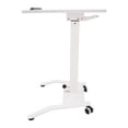 thumbnail image 6 of Adjustable 10°-30° Rolling Podium Desk Standing Lifting Computer  Desk White, 6 of 12