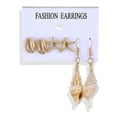 thumbnail image 3 of Pearl/Acrylic Stud, Round, Drop, Hoop. Tassel Earring Sets, 3 of 32