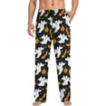 thumbnail image 4 of GZHJMY Halloween Ghost Pajama Pants, Men's Drawstring Lounge Pants, Casual Pajama Bottoms, with Pockets, Christmas New Year Birthday Gifts, Small, 4 of 7