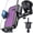Purple, variant on [2026 New] GUANDA Car Phone Holder – Dashboard & Windshield Mount, 2-in-1 Suction Cup with 360° Rotating Base & 270° Arm, Hands-Free, Air Vent Hook, for iPhone & Android