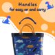 thumbnail image 4 of Botas de lluvia de goma para niños mysoft, impermeables, con diseño de animales, 4 of 7