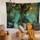 thumbnail image 5 of Tapiz colgante de árbol iluminado, manta de pared, colchón de dormitorio, tela de fondo artístico Tmvgtek Para estrenar, 5 of 9